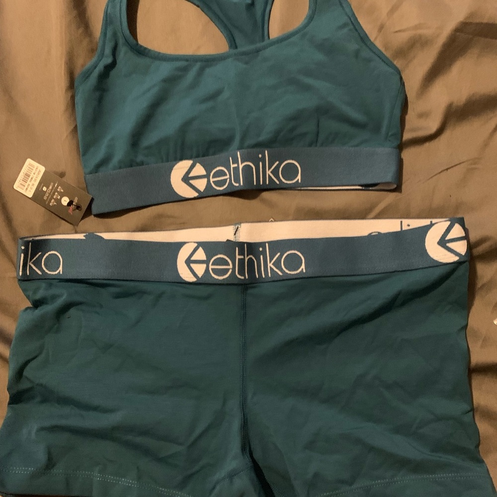 Ethika sports bra and shorty